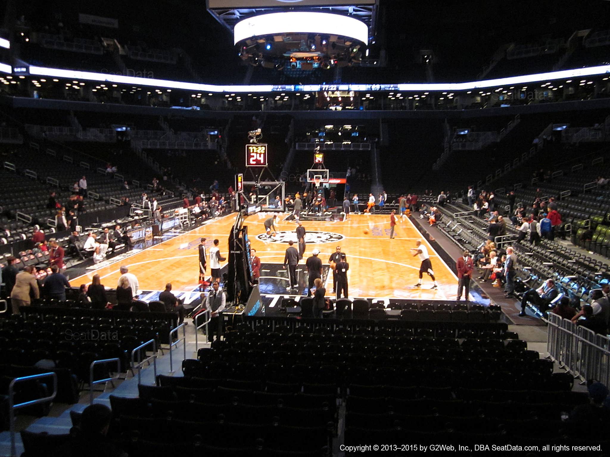 Barclays Center Section 31 Brooklyn Nets