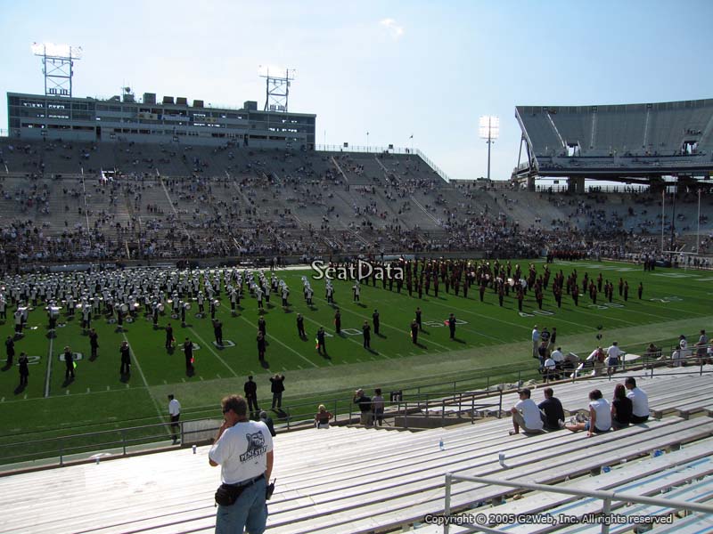 Seat View for Beaver Stadium Section EC