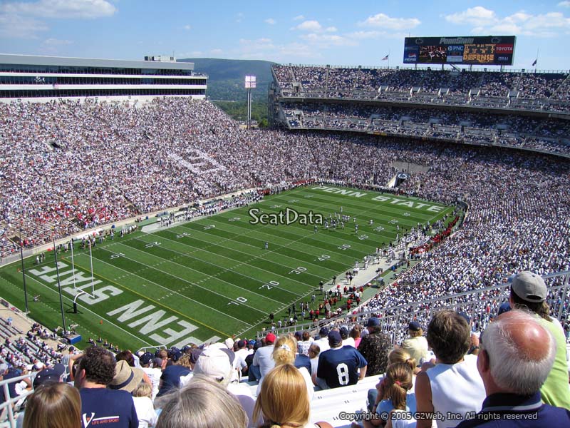 Beaver Stadium Section Nau Rateyourseats