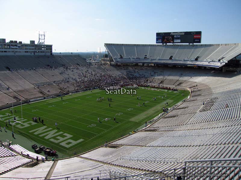 Seat View for Beaver Stadium Section SAC