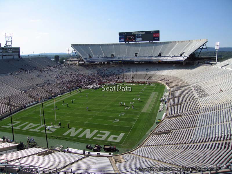 Seat View for Beaver Stadium Section SCC