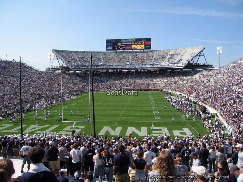 Seat View for Beaver Stadium Section SD