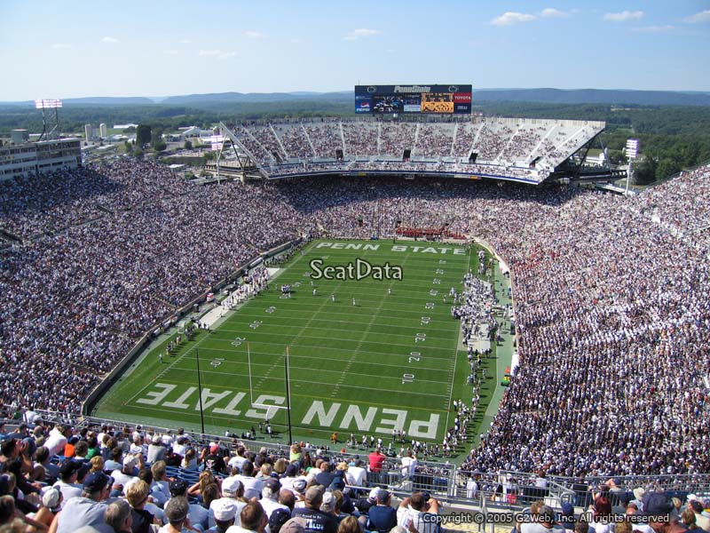 Seat View for Beaver Stadium Section SDU
