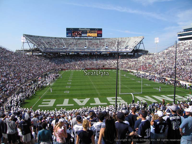 Seat View for Beaver Stadium Section SF