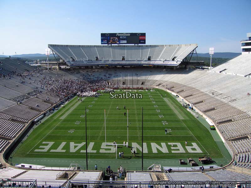 Seat View for Beaver Stadium Section SFC