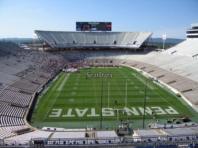 Seat View for Beaver Stadium Section SGC