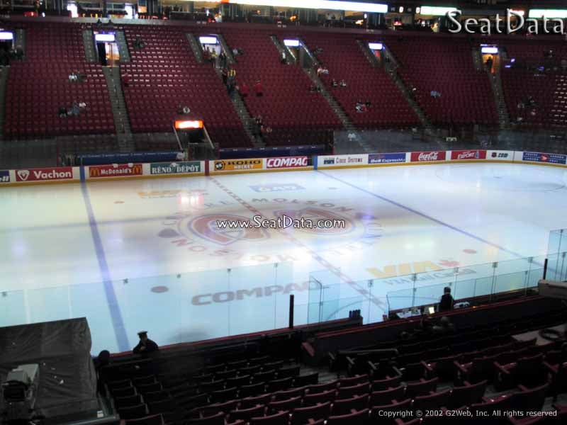 Seat View for Bell Centre Section 114