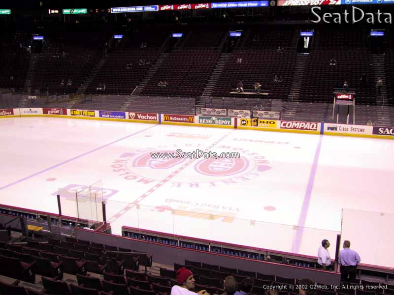 Seat View for Bell Centre Section 124