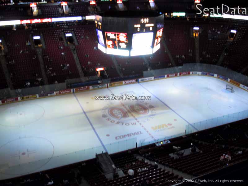 Seat View for Bell Centre Section 321