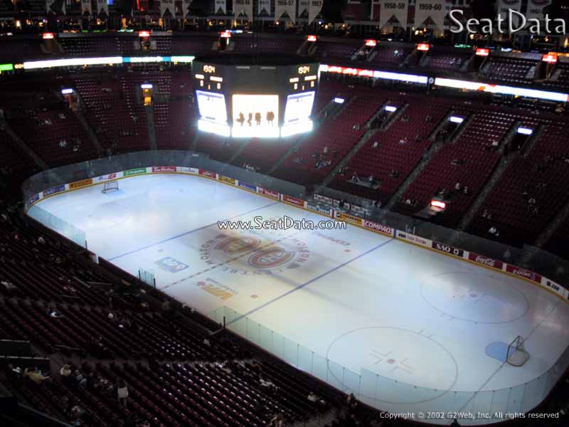 Seat View for Bell Centre Section 333