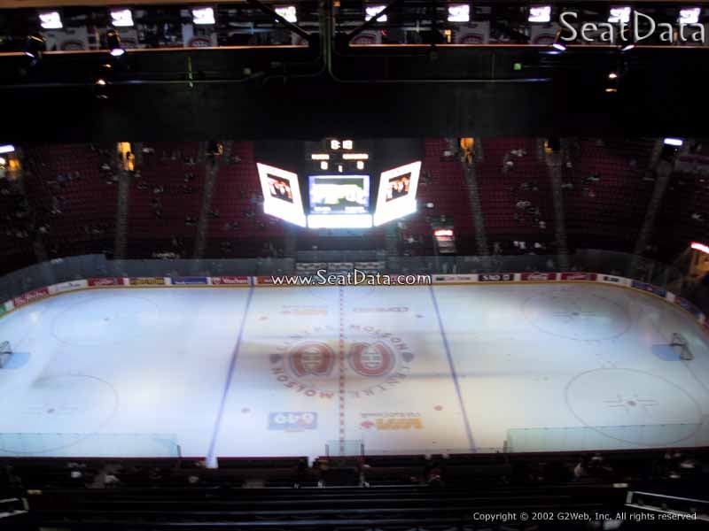 Seat View for Bell Centre Section 401