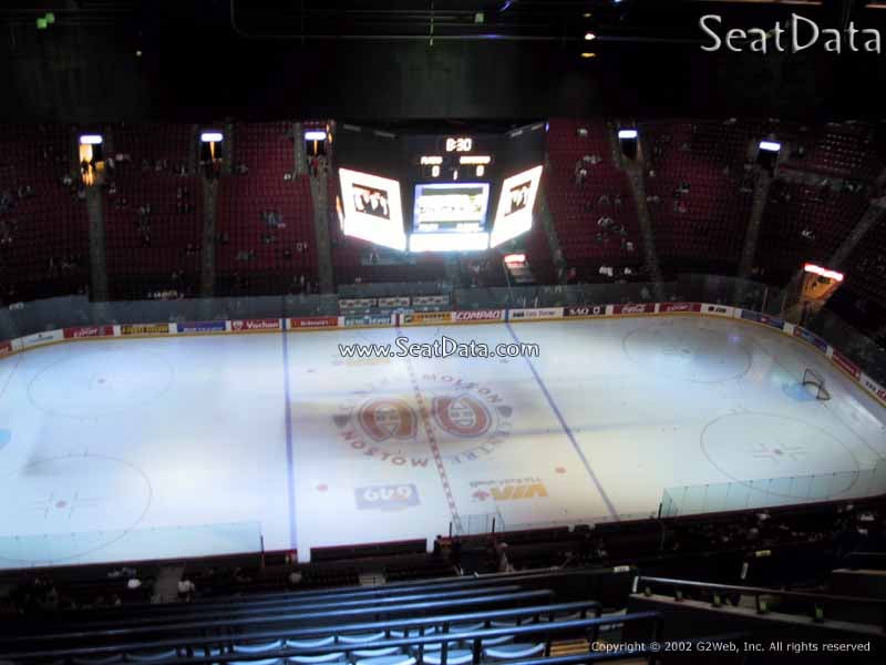 Seat View for Bell Centre Section 402