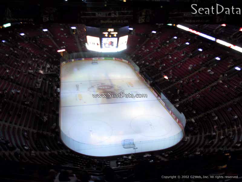 Seat View for Bell Centre Section 411
