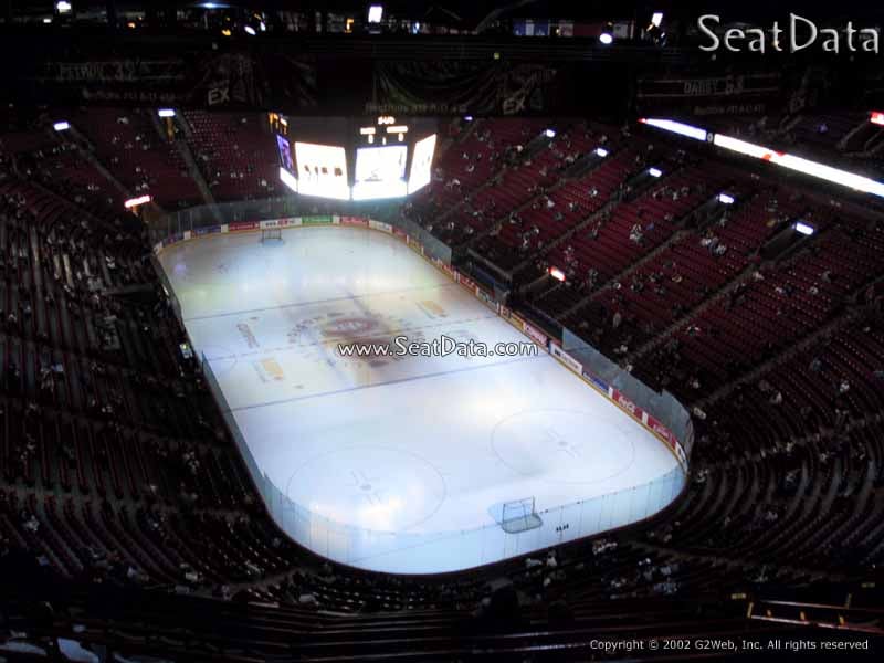 Seat View for Bell Centre Section 412