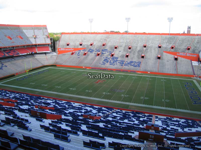 Seat View for Ben Hill Griffin Stadium Section 504