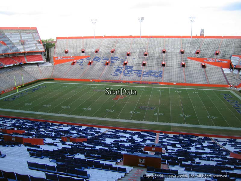 Seat View for Ben Hill Griffin Stadium Section 505