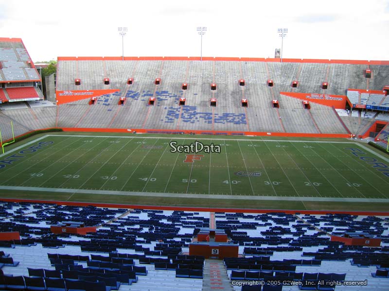 Seat View for Ben Hill Griffin Stadium Section 506