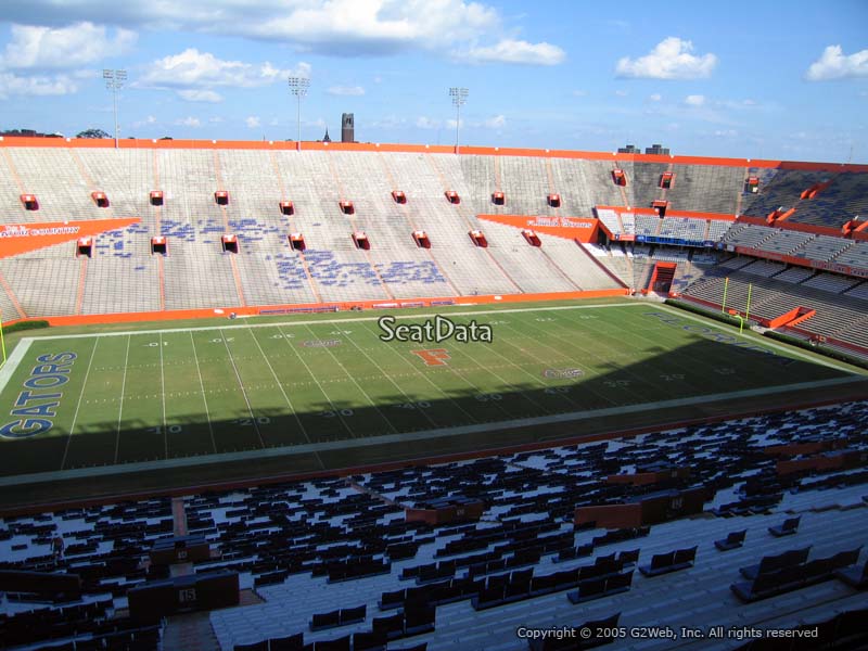Seat View for Ben Hill Griffin Stadium Section 509