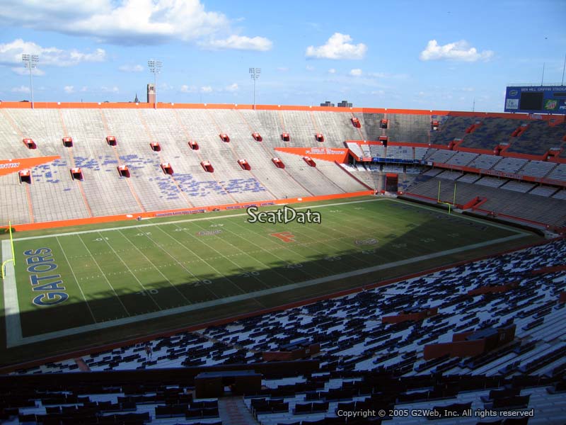 Seat View for Ben Hill Griffin Stadium Section 511