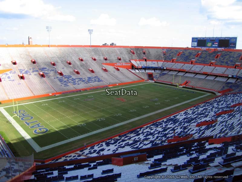 Seat View for Ben Hill Griffin Stadium Section 513