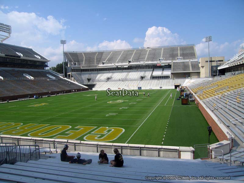 Seat View for Bobby Dodd Stadium Section 132