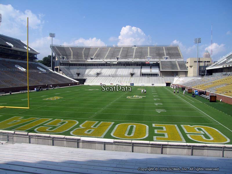 Seat View for Bobby Dodd Stadium Section 133