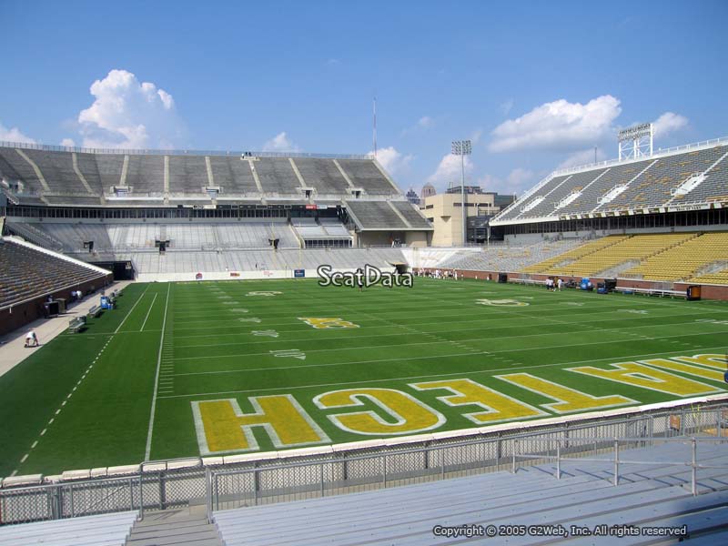 Seat View for Bobby Dodd Stadium Section 136