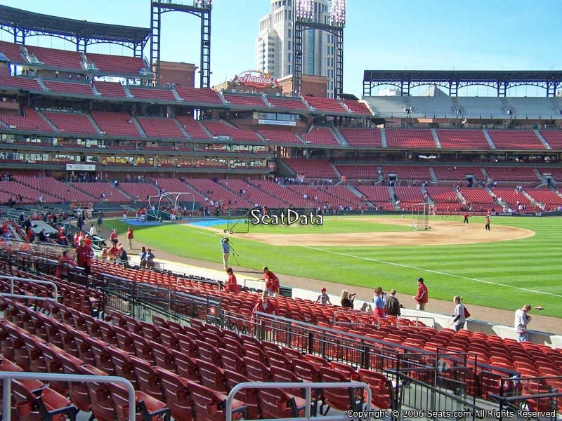 St Louis Cardinals Seating Chart With Rows