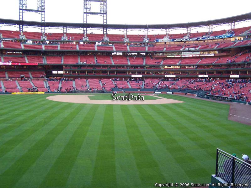 Outfield Bleachers Busch Stadium Baseball Seating