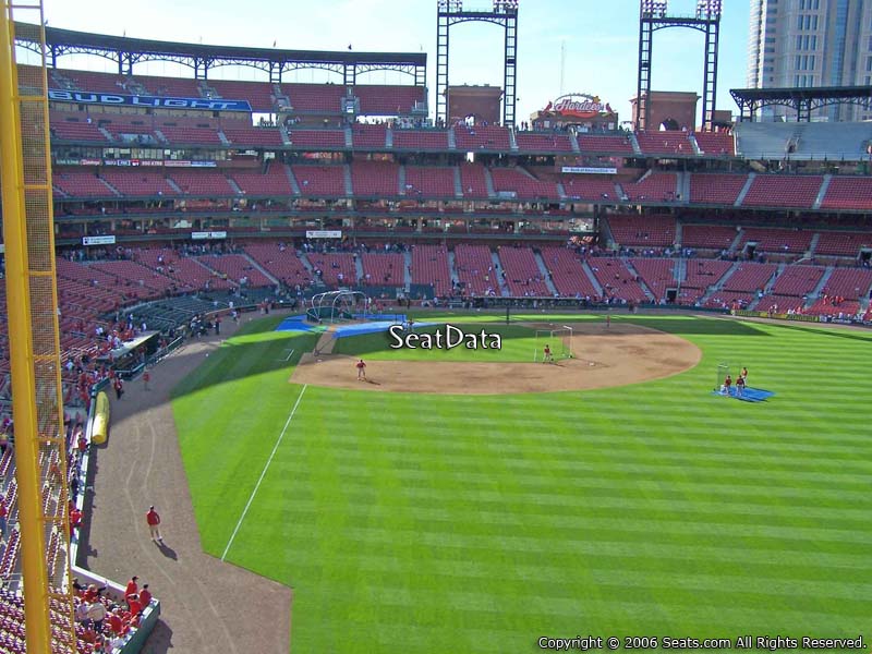 Section 228 at Busch Stadium