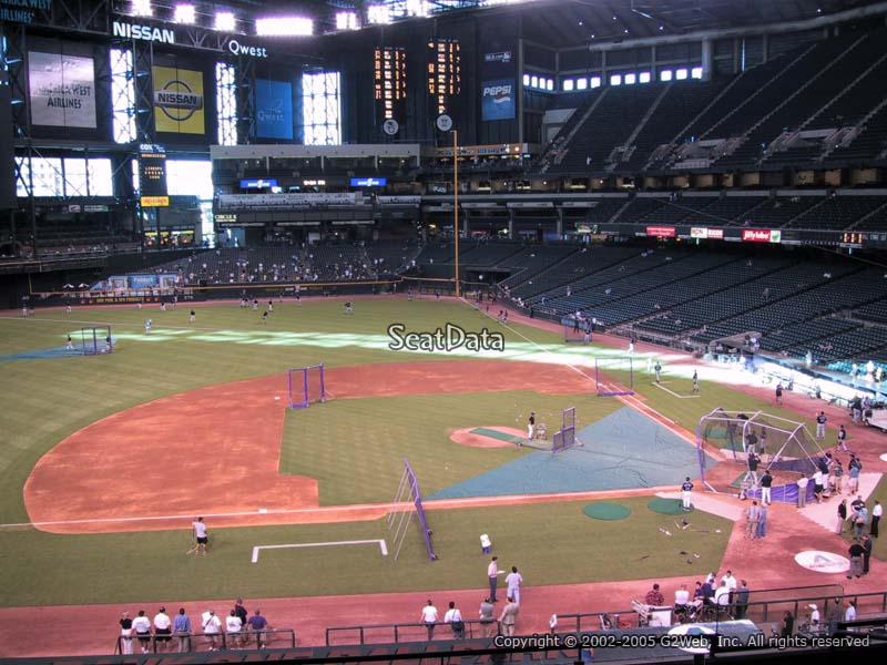 Chase Field Section 212 Arizona Diamondbacks