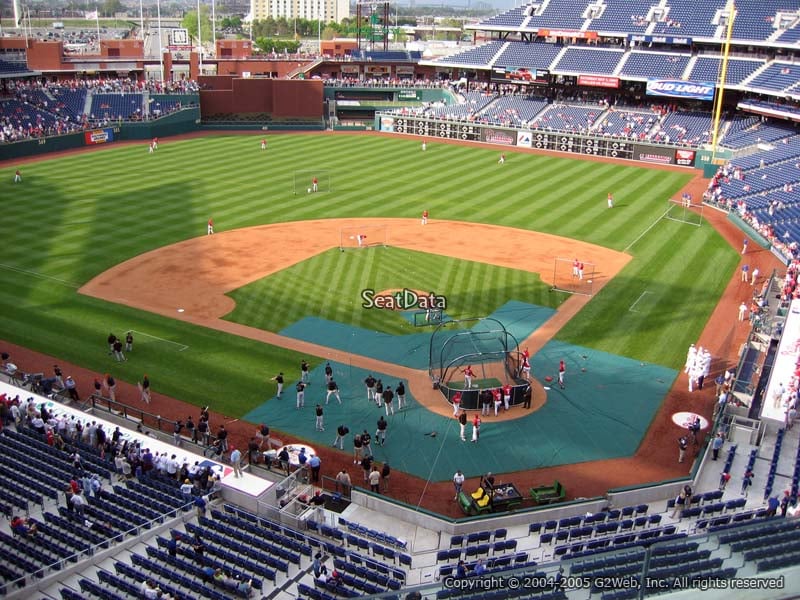 Citizens Bank Park Section 322 Philadelphia Phillies