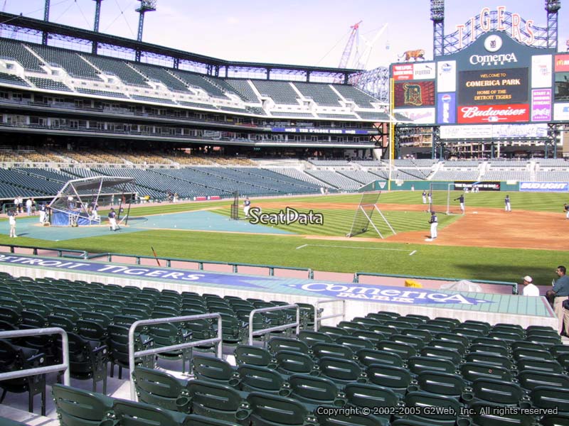 Comerica Park Tigers Game Seating Chart | Cabinets Matttroy