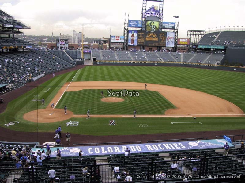 Coors Field Seating Rateyourseats Com