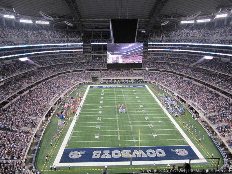 Upper Level Endzone AT&T Stadium Football Seating