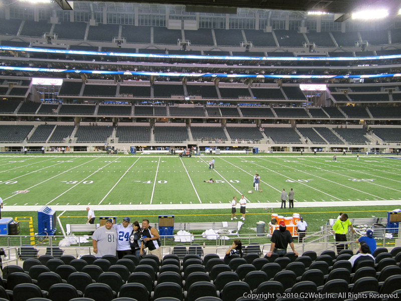 View from Section C110