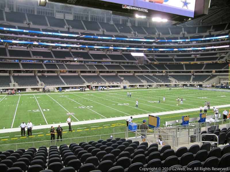 Hall of Fame Club AT&T Stadium Football Seating