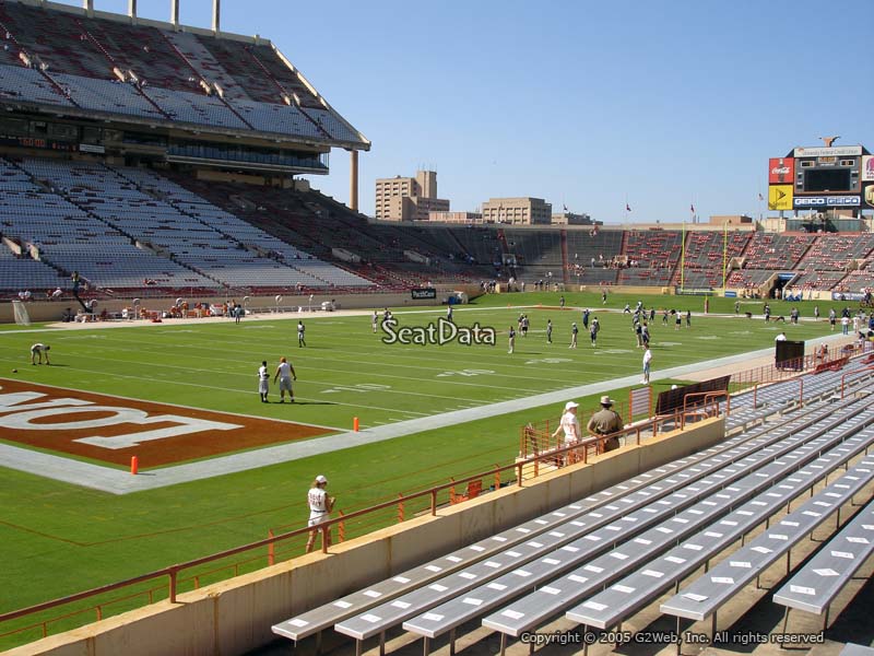 dkr texas memorial stadium section 32 rateyourseats com dkr memorial seating chart