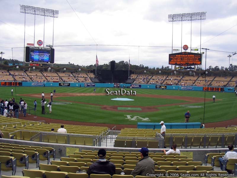 Seats Behind Home Plate At Dodger Stadium Elcho Table