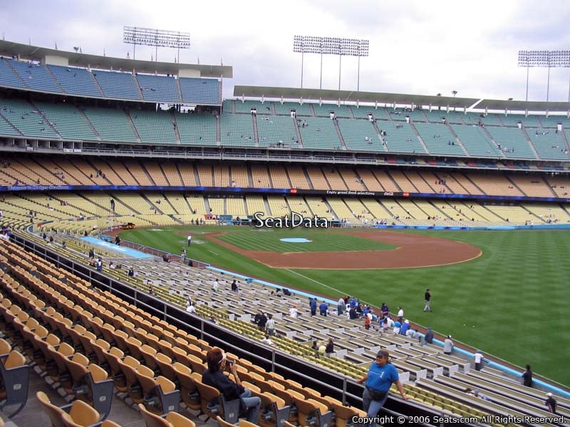 Dodger Stadium Loge Seating Chart