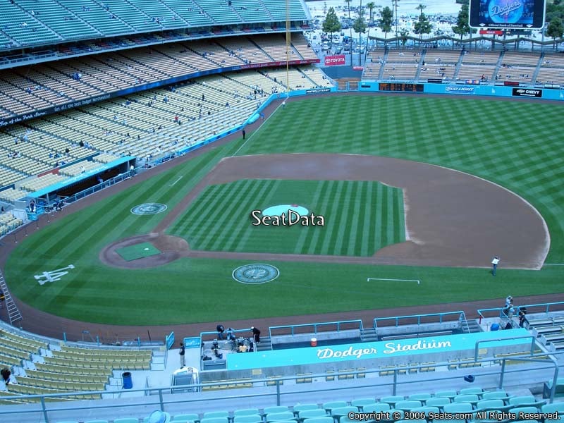 Dodgers Seating Chart Infield Reserve