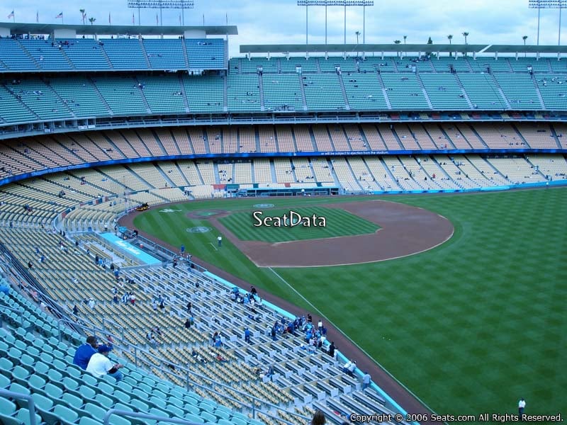 Dodger Stadium Reserved Seating Chart