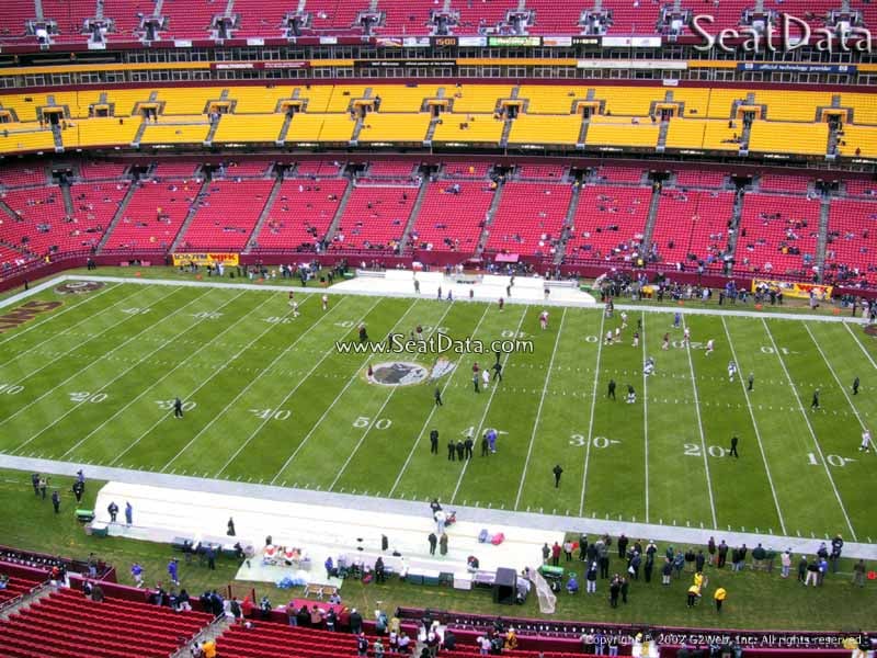 Redskins Seating Chart Club Level