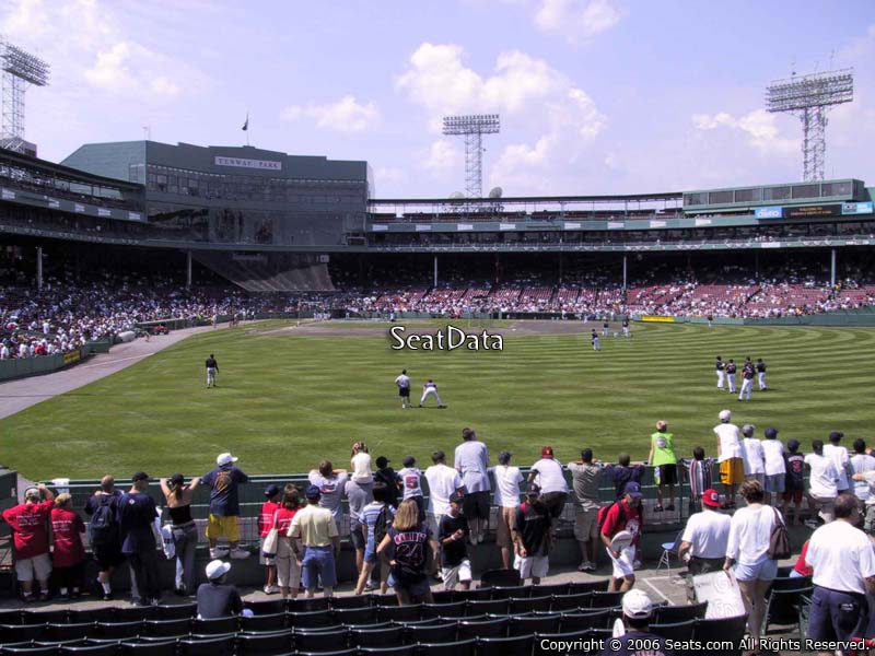 Bleachers 43 at Fenway Park