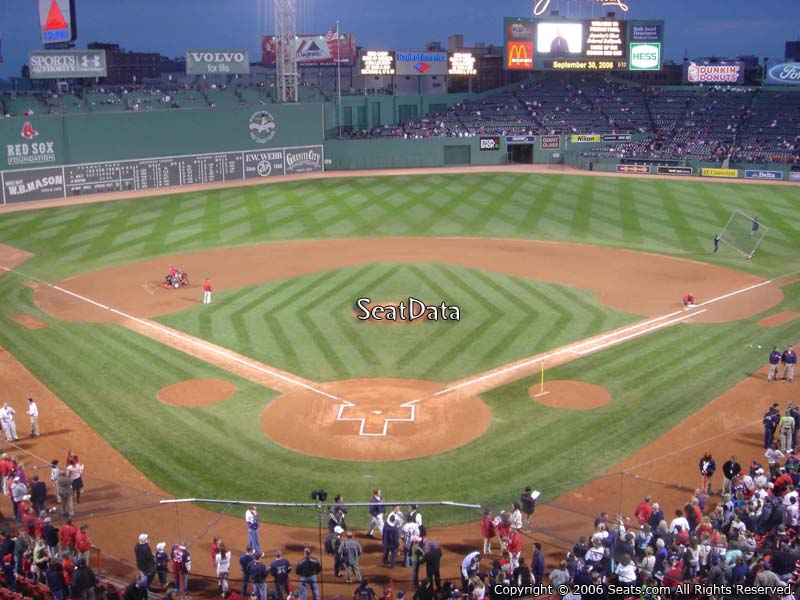 Seat View for Fenway Park EMC Club 3