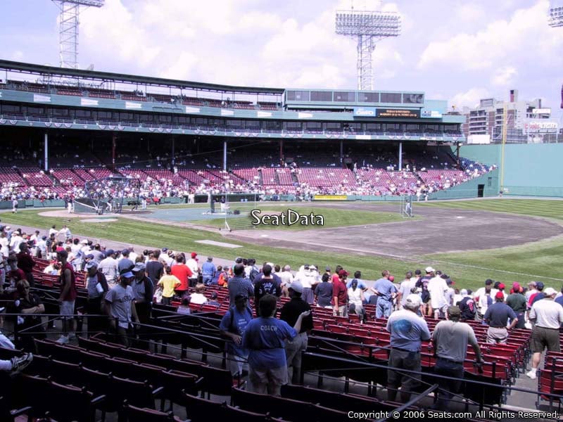 Loge Box 101 at Fenway Park