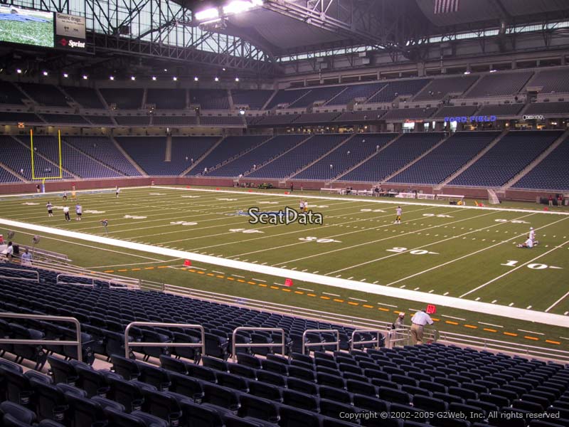 lower level sideline ford field football seating monster jam ford field seating chart