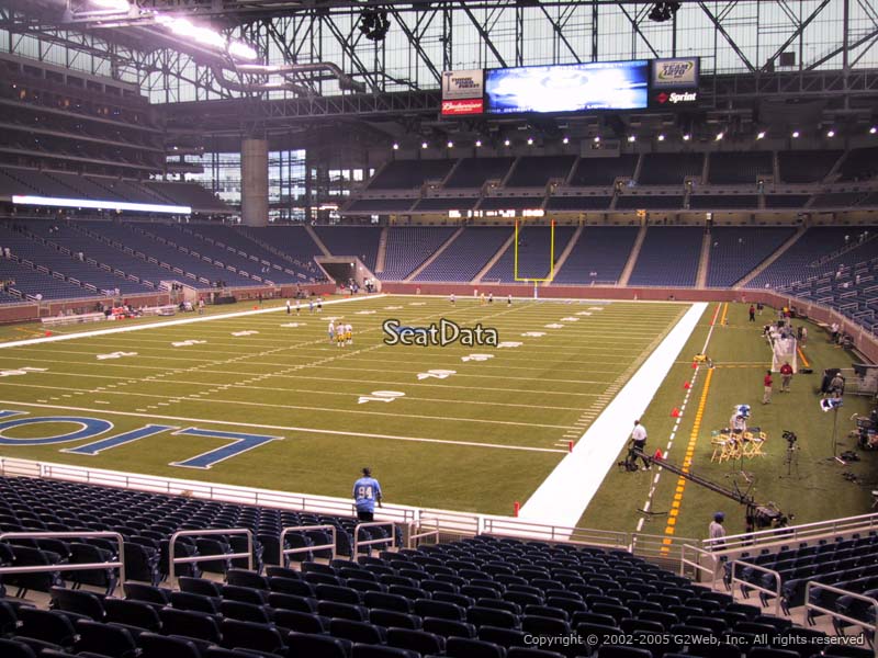 Ford field football player #4