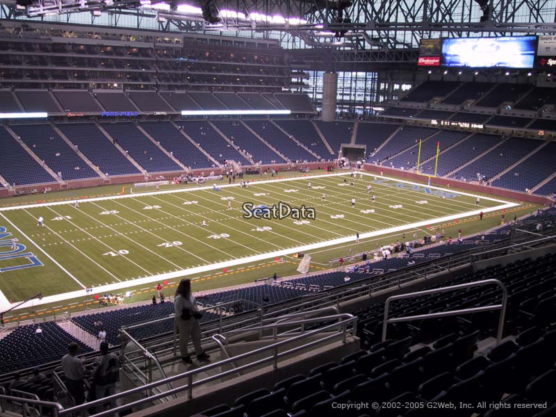 Ford field view from your seat #9