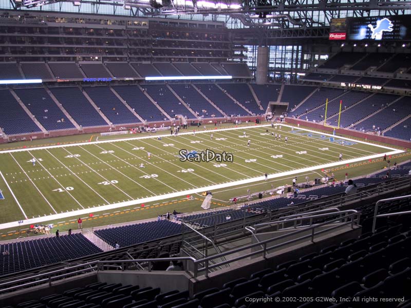 Best ford field seats #5